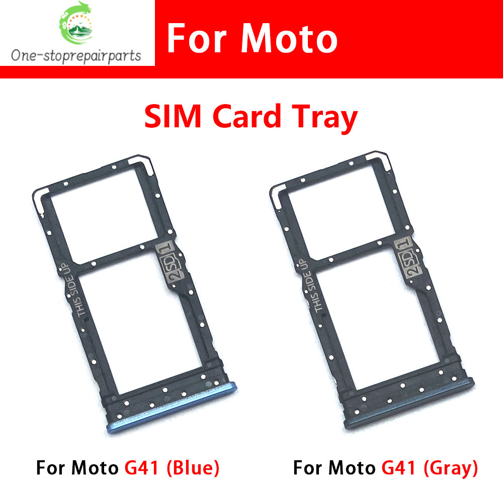 New For Motorola Moto G31 G51 G22 G32 G52 G62 G72 G71 SIM Card Slot SD Card Tray Holder Adapter Motorola phone repair parts
