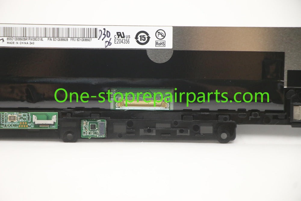 11.6" 1366x768 30Pin HD Touch IPS LCD Touch Screen Assembly with bezel for Lenovo 300e 2nd Gen Notebook Type 81M9 82GK 5D10T45069 5D10S39681 B116XAN06.1 Touch Screen Panel Digitizer Assembly LCD Module Lenovo laptop repair parts