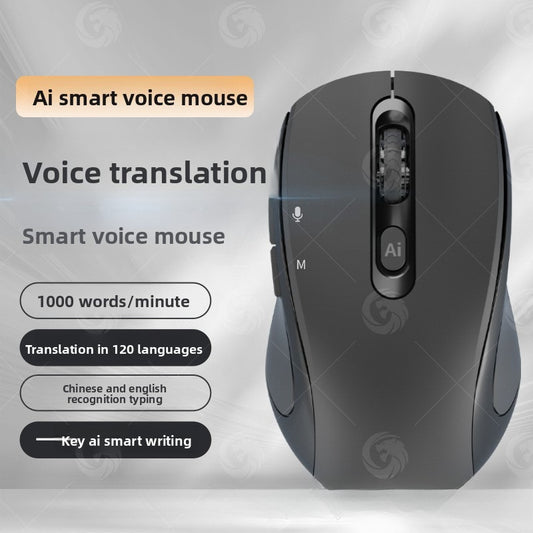 AI Wireless Bluetooth Smart Voice Mouse Screenshot Translation Scheme Creation Painting Form GPT Model Office