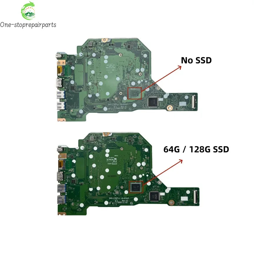 LA-K701P For Acer N20C5 Extensa 215-32 Aspire A115-32 A315-35 Laptop Motherboard With N4500 N5100 N6000 CPU DDR4 NB.A6L1.002 Acer laptop repair parts