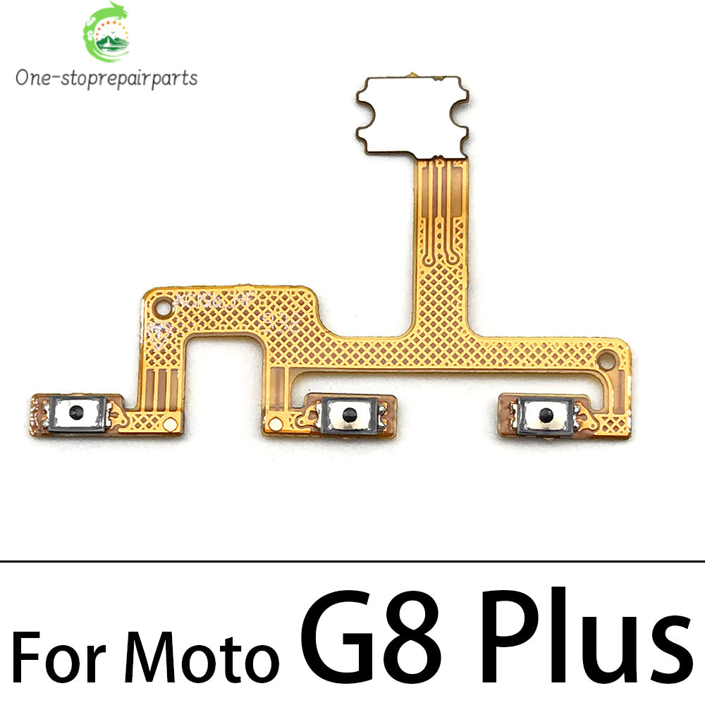Power On Off Volume Button Flex Cable For Motorola Moto G5 G5s G6 G4 G8 G7 G9 Plus Play Power Lite Motorola phone repair parts