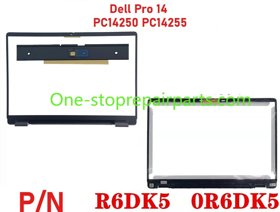 Dell Pro 14 PC14250 PC14255  lcd back cober uppler palmrest bezel bottom hinge cover keyboard touchpad 0K2C6C 0DK0V6 0MCMRV