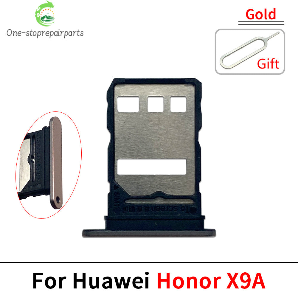 10Pcs/Lot, New SIM Card Tray Slot Holder Adapter Accessories For Huawei Honor X9 X9A X9B 4G 5G Repair Parts Huawei phone repair parts