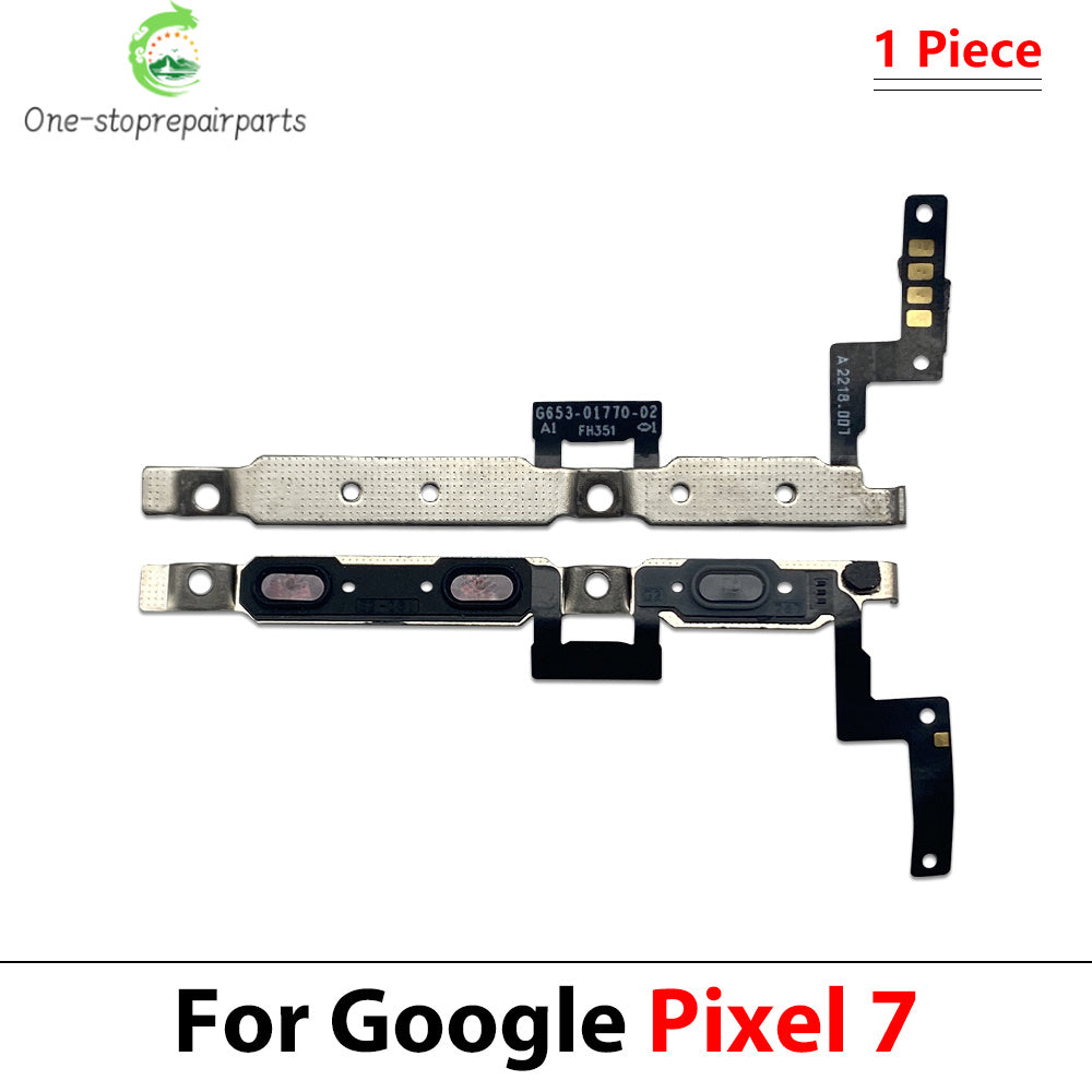 New Power on off Volume Key Button Flex Cable For Google Pixel 5 5A 6 6A 7 7A 8 9 Pro XL Google Pixel phone repair parts