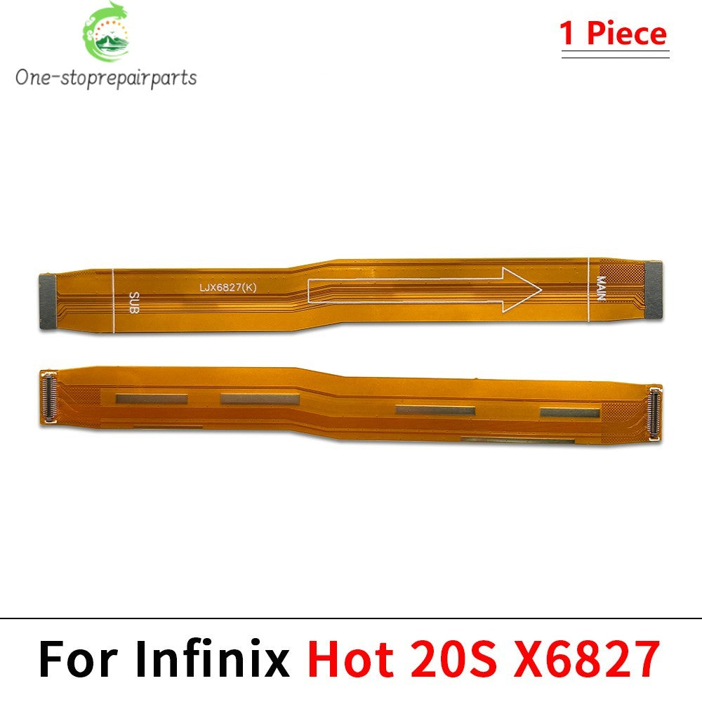 New For infinix Hot 8 9 11 11s 20 20s 30 40 50 Pro Plus 5G X650 X662 X668 Main Board Motherboard Flex Cable Replacement parts  infinix phone repair parts