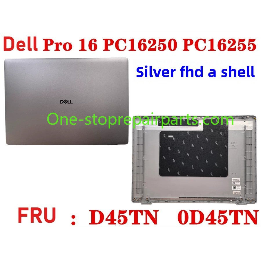 Cover case Keyboard for Dell Pro 16 PC16250 PC16255 Cover case for Dell Pro 16 PC16255 PC16250 LCD Back Cover Bezel frame topcase palmrest upper bottom HINGE 0V1T1X 0388WT 0Y55N3 099TK0 006R8M Dell laptop repair parts