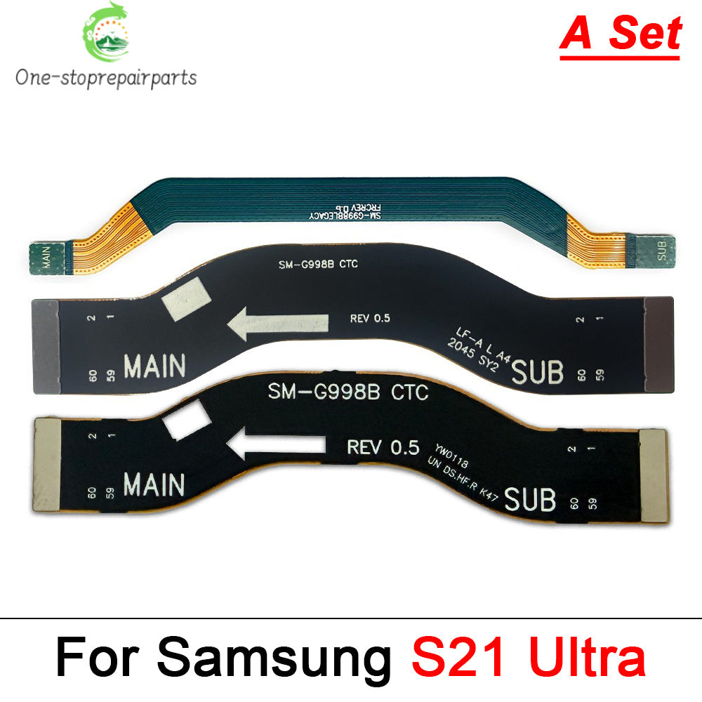 Main Board Mainboard LCD WiFi Signal Antenna Connector Board Flex Cable For Samsung S21 S22 S23 S24 S25 Plus Ultra 4G 5G Samsung phone repair parts