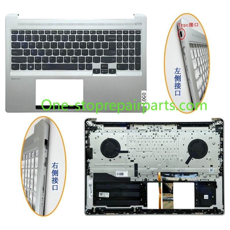 Cover case for Lenovo IdeaPad 5 Pro 16ACH6/16IHU6/16IAH7/16ARH7 2021 82L5 5CB1C75029  5CB1C74938 5CB1C74906 5CB1C74970 5CB1C75002 5B30S19010 Lcd back housing bezel upper topcase keyboard palmrest lower bottom cover Lenovo Laptop repair
