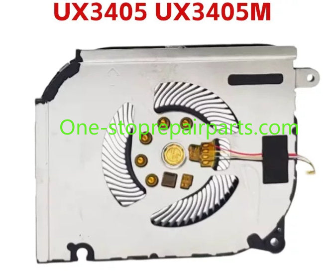 CPU Cooling Fan for  ASUS Zenbook 14 2024 OLED UX3405 UX3405C UX3405M Cooling Fan DC 5V 4-pin 13NB11R0T03011 DQ5D586M017 ND85C57-23D08