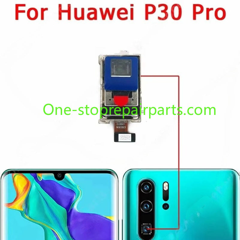 Front Rear Back Camera For Huawei P30 Lite Pro P30Lite P30Pro Main Facing Camera Module Flex HUAWEI phone repair parts
