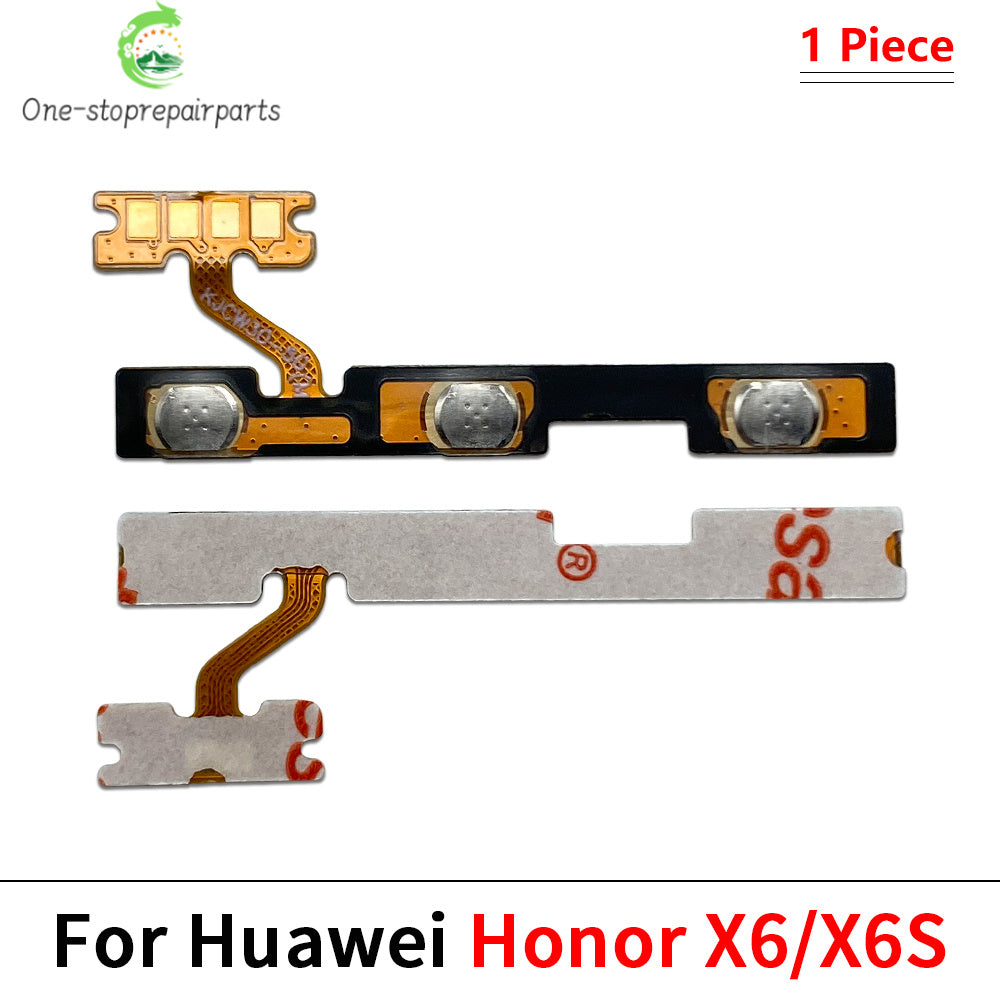 New Power Flex Cable ON OFF Switch Button Flex Cable For Huawei Honor X5 X6 X6s X6A X6B X7 X7A X7B X8 X8A X8B X9 X9A X9B 4G 5G Huawei phone repair parts