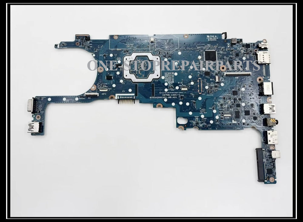 For HP EliteBook 820 G3 Laptop Motherboard DDR4 With I5 I7 CPU 6050A2892301-MB-A01 6050A2725001-MB-A01 100% Test Work HP laptop repair parts