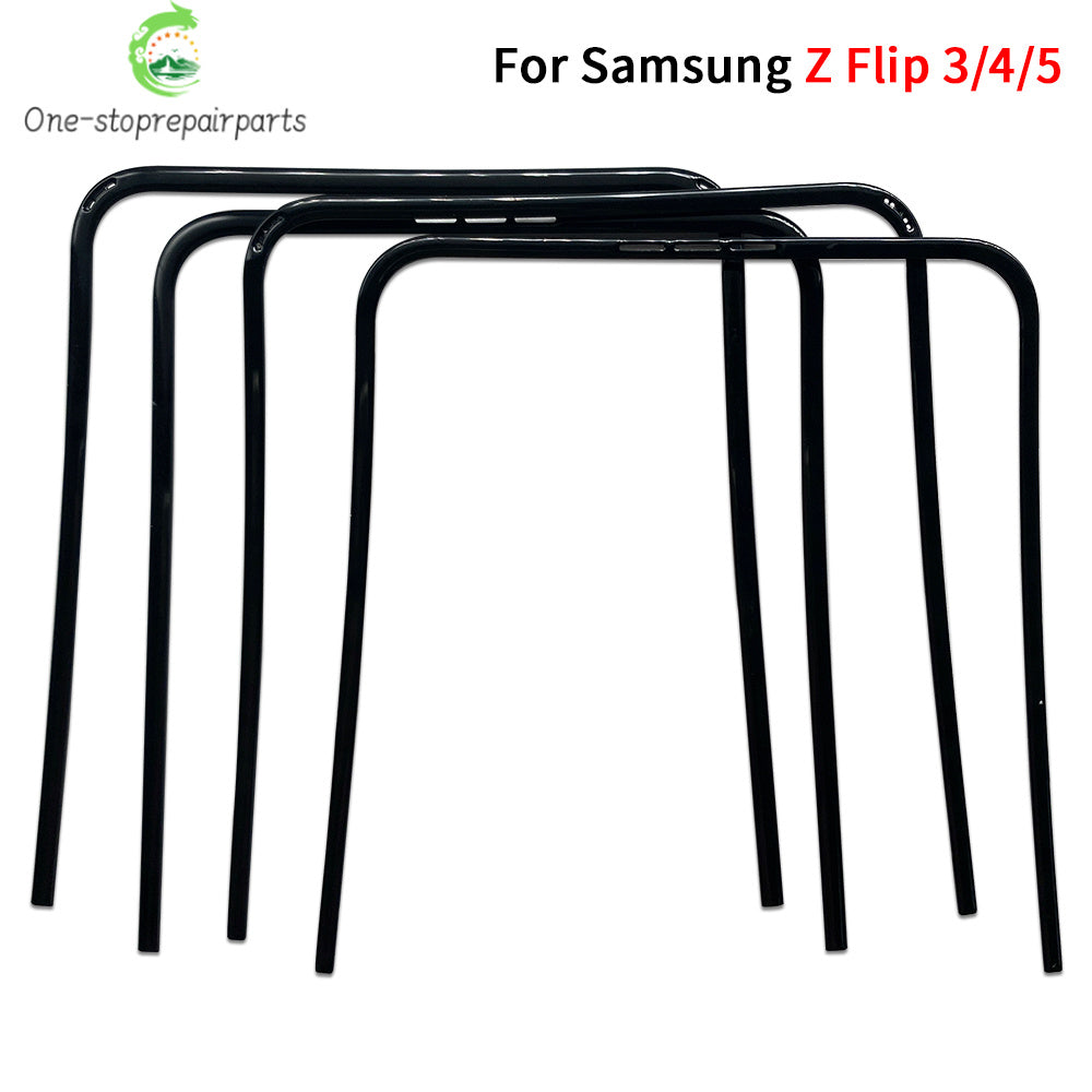 Front Screen Stand Middle Bezel Frame LCD Display Bracket Plastic Hoder For Samsung Z Flip 3 4 5 F731 F721 F711 Samsung phone repair parts
