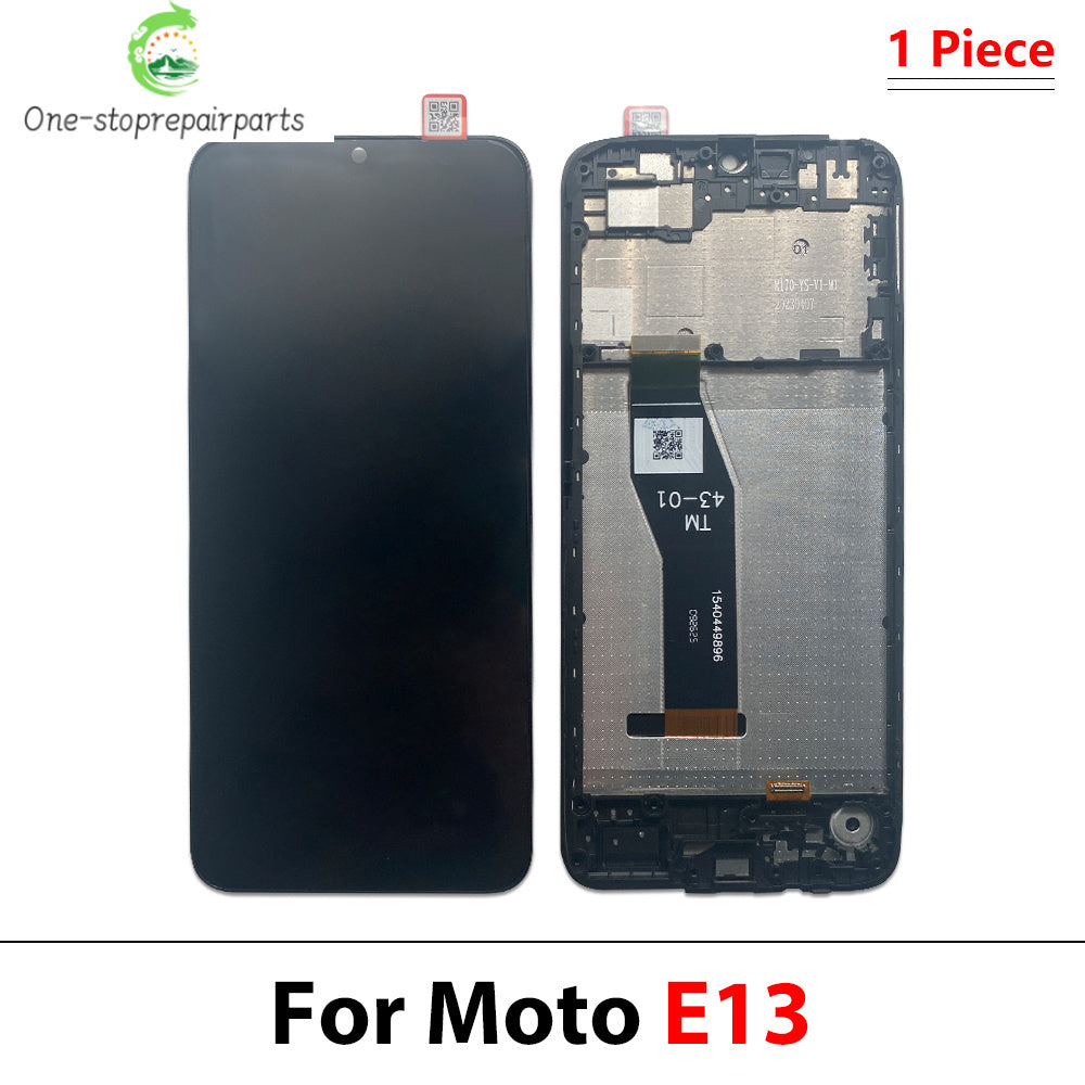 LCD Display Touch Screen Digitizer Assembly For Motorola Moto Edge 60 Pro Fusion Stylus E13 E22 E32 E20 E40 LCD Motorola phone repair parts