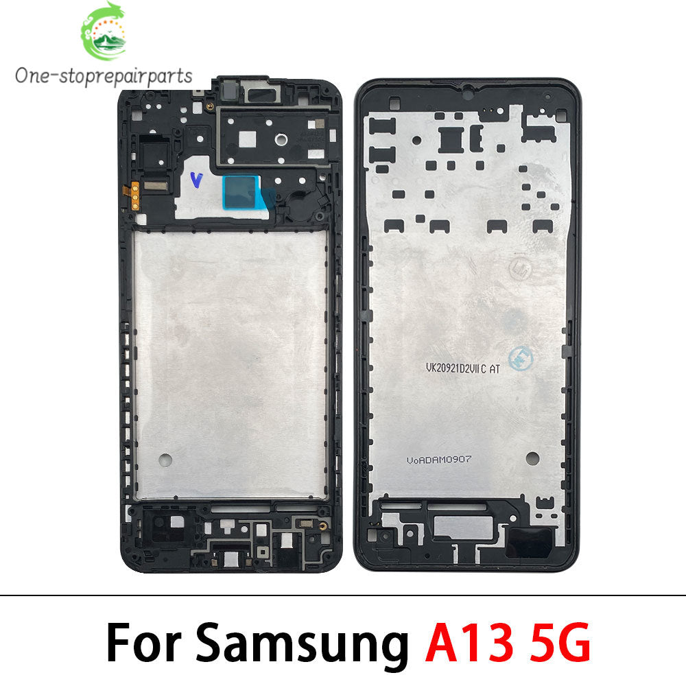 10Pcs, Middle Frame For Samsung A13 A14 A23 A24 A34 A54 A33 A73 4G 5G Front Frame Housing Bezel Repair Parts Samsung phone repair parts