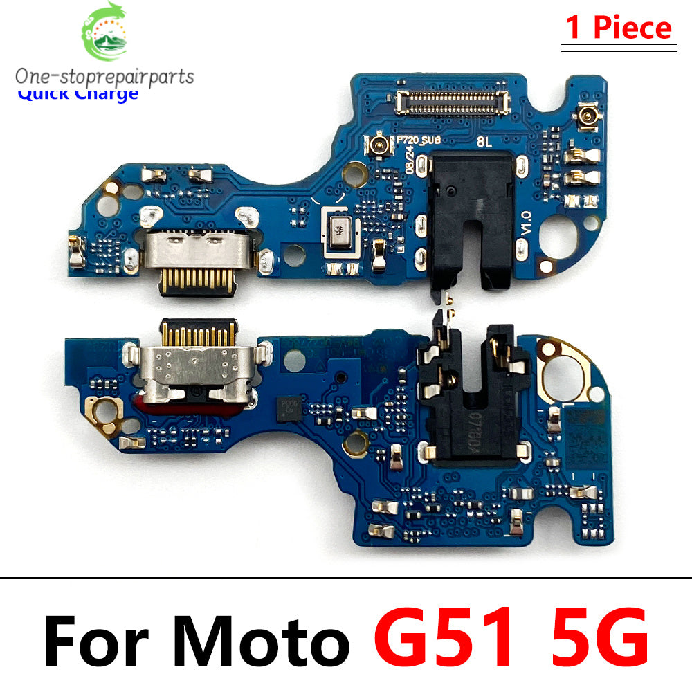 10Pcs USB Charger Charging Dock Port Connector Flex Cable For Moto G10 G100 Power G20 G30 G31 G41 G60 G60s G22 G71 G50 G51 5G Motorola phone repair parts