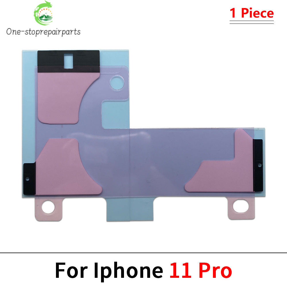 50Pcs/Lot, Battery Adhesive Sticker For iPhone 11 12 13 14 15 16 Pro Max Battery Double Tape Strip Pull Trip iPhone phone repair parts