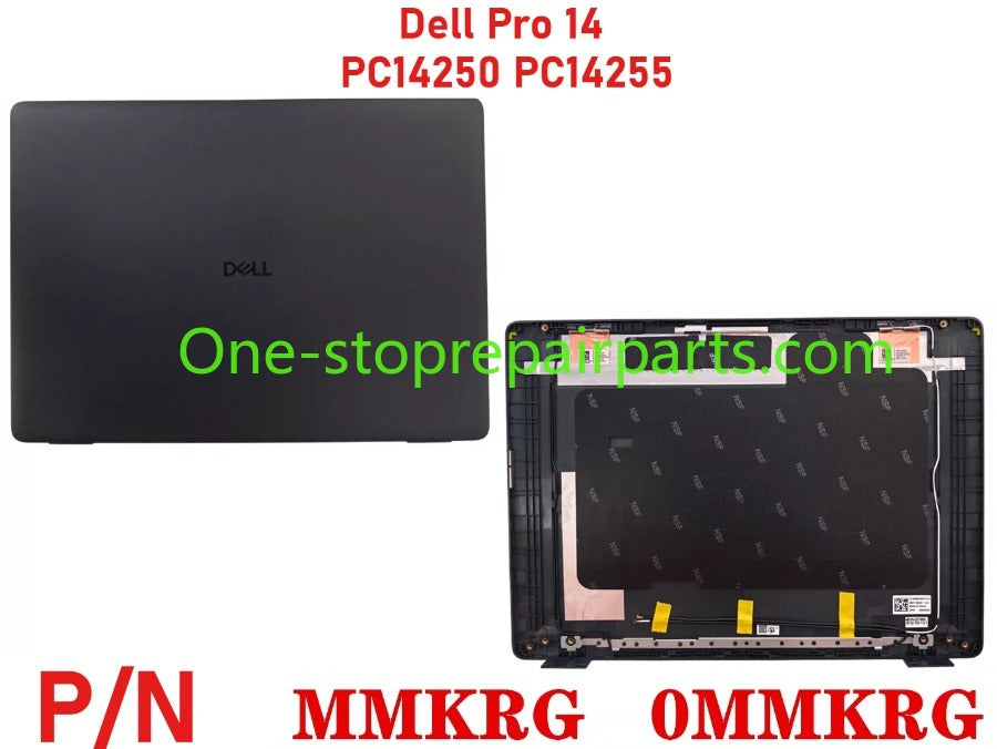 Dell Pro 14 PC14250 PC14255  lcd back cober uppler palmrest bezel bottom hinge cover keyboard touchpad 0K2C6C 0DK0V6 0MCMRV