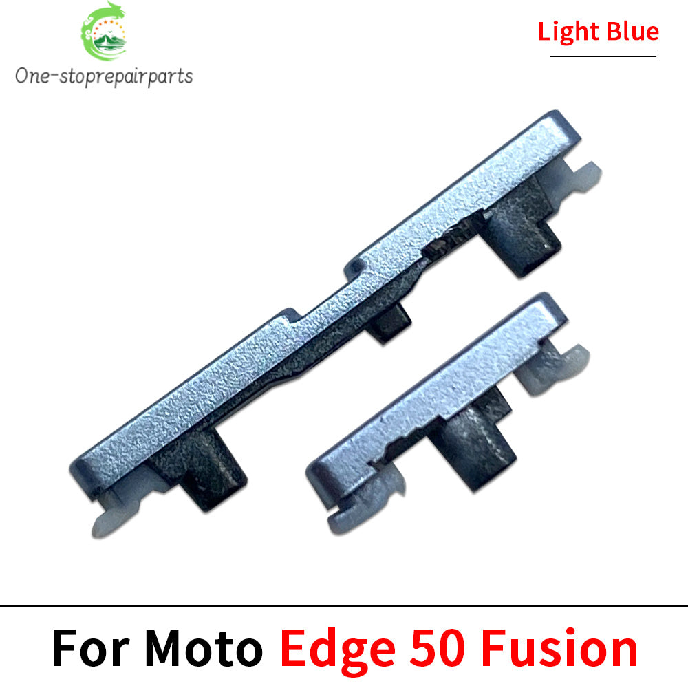 Power Volume Side Button Key External Plastic Button For Motorola Moto Edge 40 50 Neo Pro Fusion Motorola phone repair parts