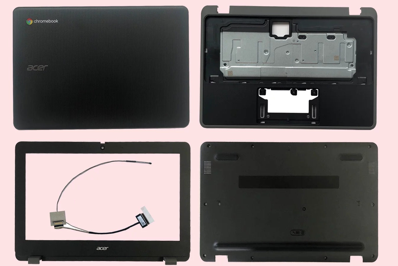 Cover  case for Acer Chromebook C723 C723T  lcd back housing bezlel upper palmrest bottom cover screen EDP cable  61.KKAN8.001 62.KKAN8.001 63.KKAN8.001 64.KKAN8.001 50.KKAN8.005