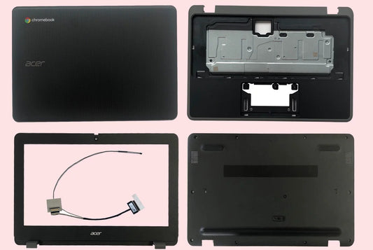 Cover  case for Acer Chromebook C723 C723T  lcd back housing bezlel upper palmrest bottom cover screen EDP cable  61.KKAN8.001 62.KKAN8.001 63.KKAN8.001 64.KKAN8.001 50.KKAN8.005