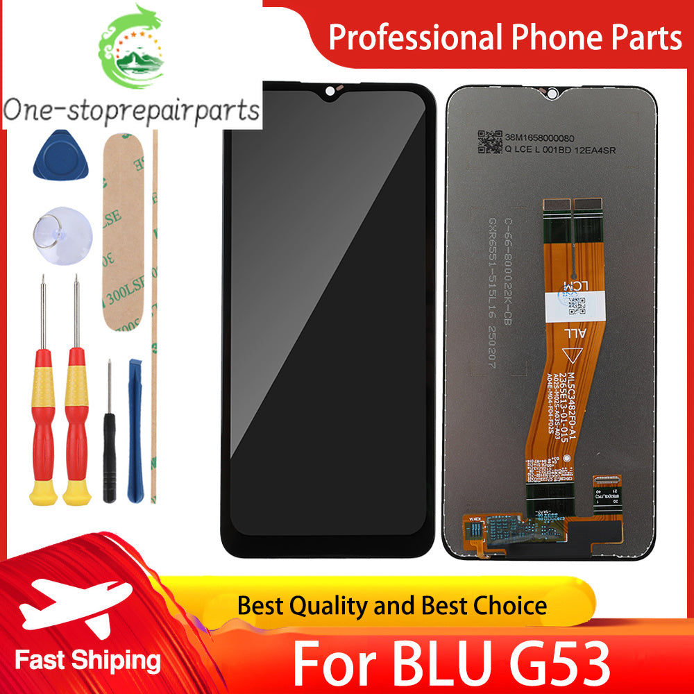 New Original Touch Screen For BLU G53 LCD Display Digitizer Replacement Parts Free Disassemble Tools Other Brand Phone repair parts