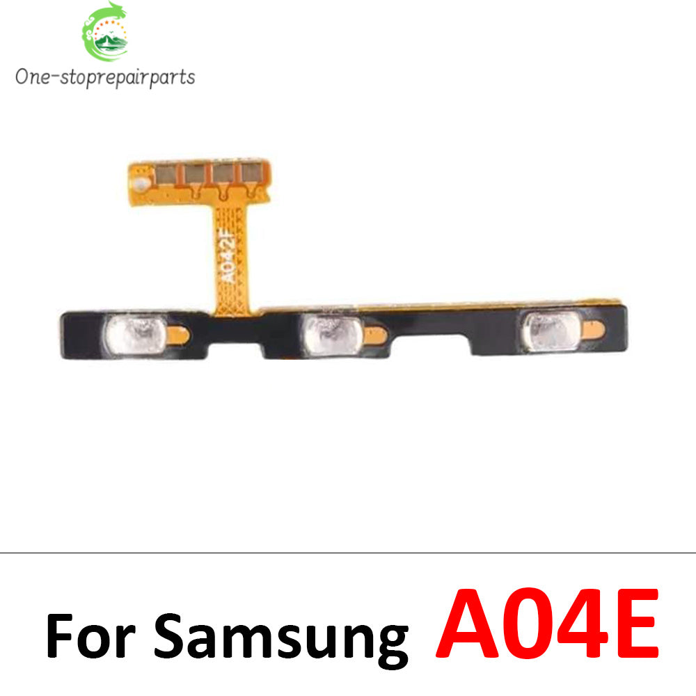 Power On Off Volume Side Button Key Flex Cable For Samsung A02 A02S A04 A04s A32 A52 A72 A03s A03 Core A13 A22 A33 A53 A73 4G 5G Samsung phone repair parts