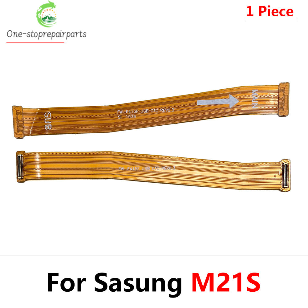 10Pcs， Main Board Motherboard Connector Flex Cable For Samsung M21 M31 M31S M51 M52 M62 M32 M10 M20 M30 M21s M30s M22 M53 M54 5G Samsung phone repair parts