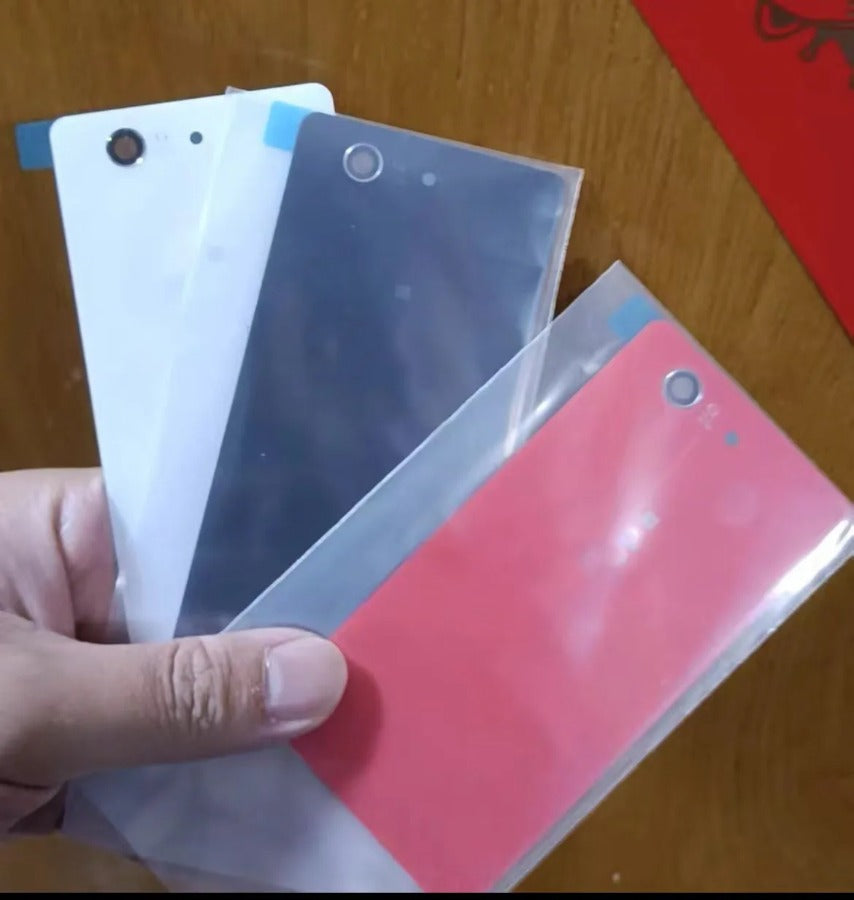 Original Back Battery Cover For Sony Xperia Z3 Mini/Compact Back Cover D5803 D5833 SO-02G Back Door Rear Case Replacement Parts Sony phone repair parts