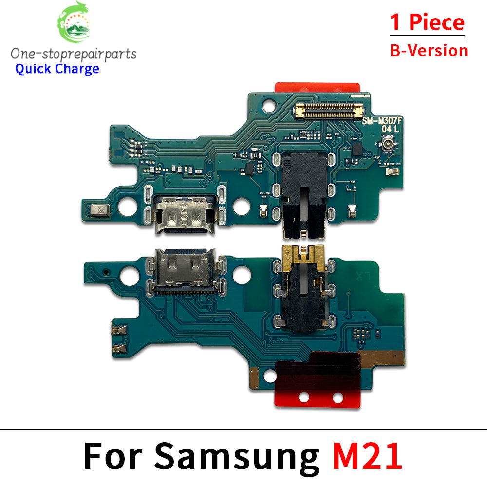 USB Charging Board Port Dock Charger Connector Flex Cable For Samsung M11 M12 M13 M21 M21s M31 M31s M22 M32 M23 M33 M53 4G 5G Samsung phone repair parts