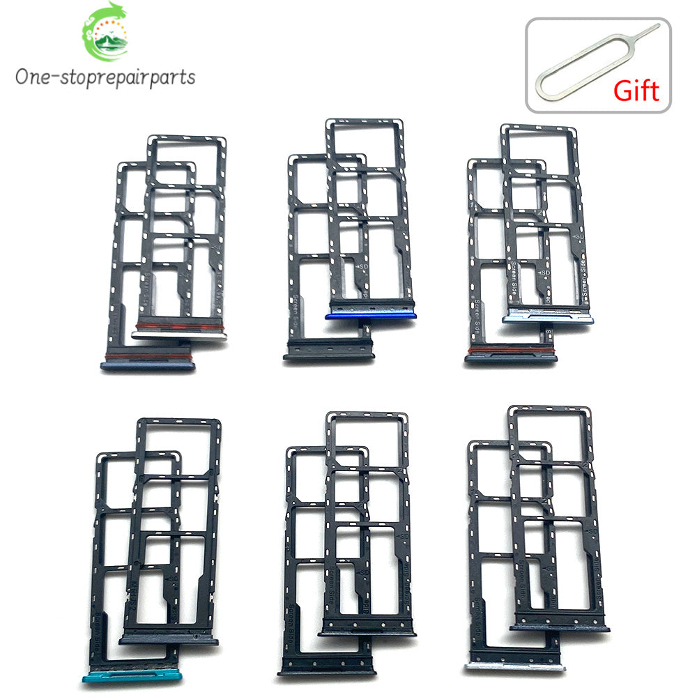 SIM Card Tray Slot Holder For Tecno Spark 4 5 7 8 9 8T 9T 10 20C Pro Replacement Parts Tecno phone repair parts