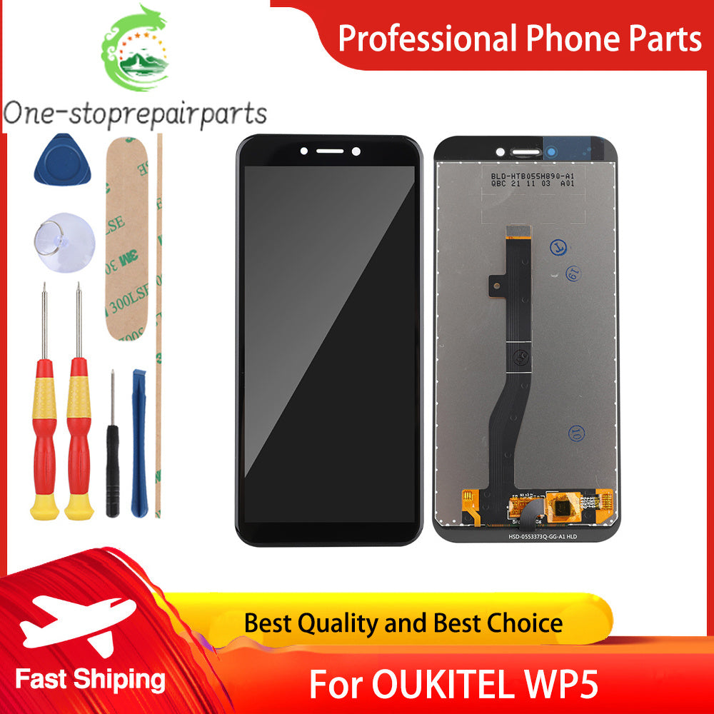 New Original Touch Screen LCD Display For Oukitel WP5 Oukitel WP5 Pro Perfect Replacement Parts Free Tools Other brand Phone repair parts