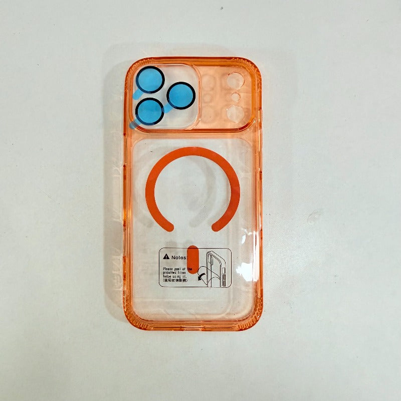 All-inclusive with camera button for iPhone 17promax mobile phone case New iPhone16 Magnetic suction tape Lens film Airbag anti-drop 17pro Full transparency Advanced sense 16pro Simple shell Phone accessories