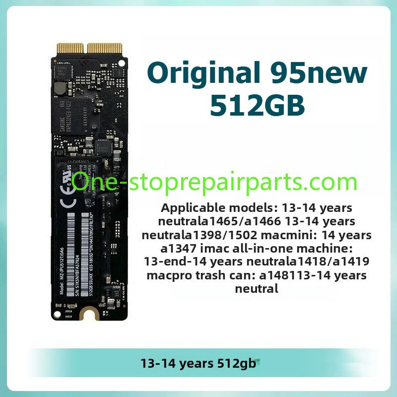 SSD For apple Macbook original A1465 A1466 A1398 A1502 A1708 A1425 128GB 256GB 512GB 1TB  SSD hard drive