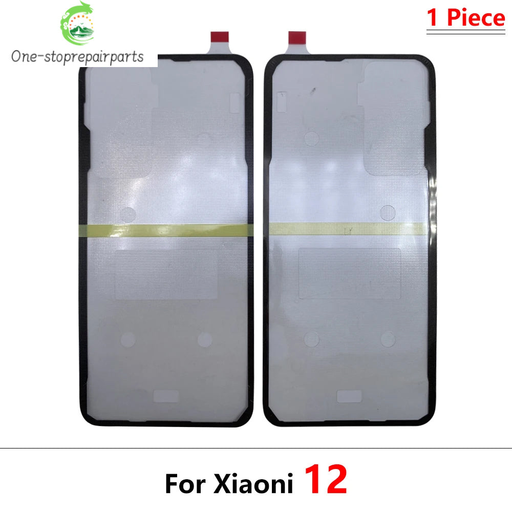 New For Xiaomi Mi 8 9 9T 10 10T 11 11T 12 Pro Lite Note 10 Lite Back Battery Cover Door sticker Adhesive glue tape Xiaomi  Xiao mi phone repair parts