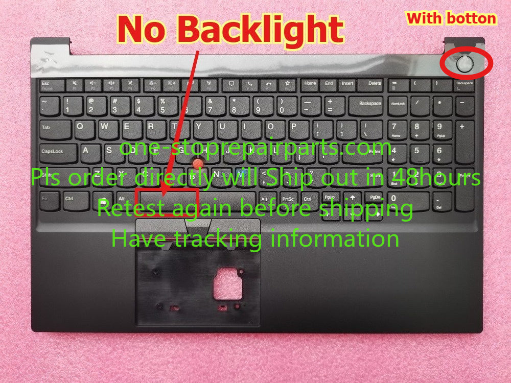 Upper case for Thinkpad E15 Gen2 3 4 topcase palmrest C-Cover  keyboard 5M10W64513 5M10W64618 5M11A35927 5M11A35651 backlight