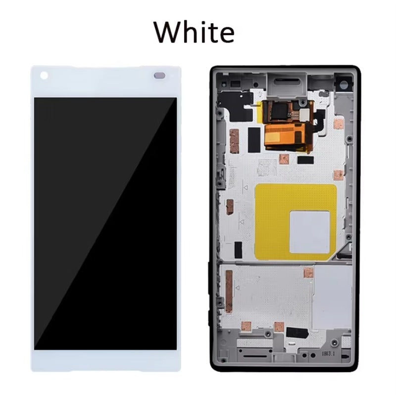 4.6" Original Display For SONY Xperia Z5 Compact LCD Touch Screen Digitizer Assembly Replacement For Sony Z5 Mini LCD With Frame Sony phone repair parts