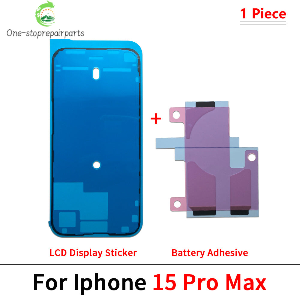 OEM Waterproof Sticker For iPhone 11 12 13 14 15 16 Pro Max Plus X Xs Seal Adhesive LCD Screen Frame Tape Glue Battery Sticker iPhone phone repair parts