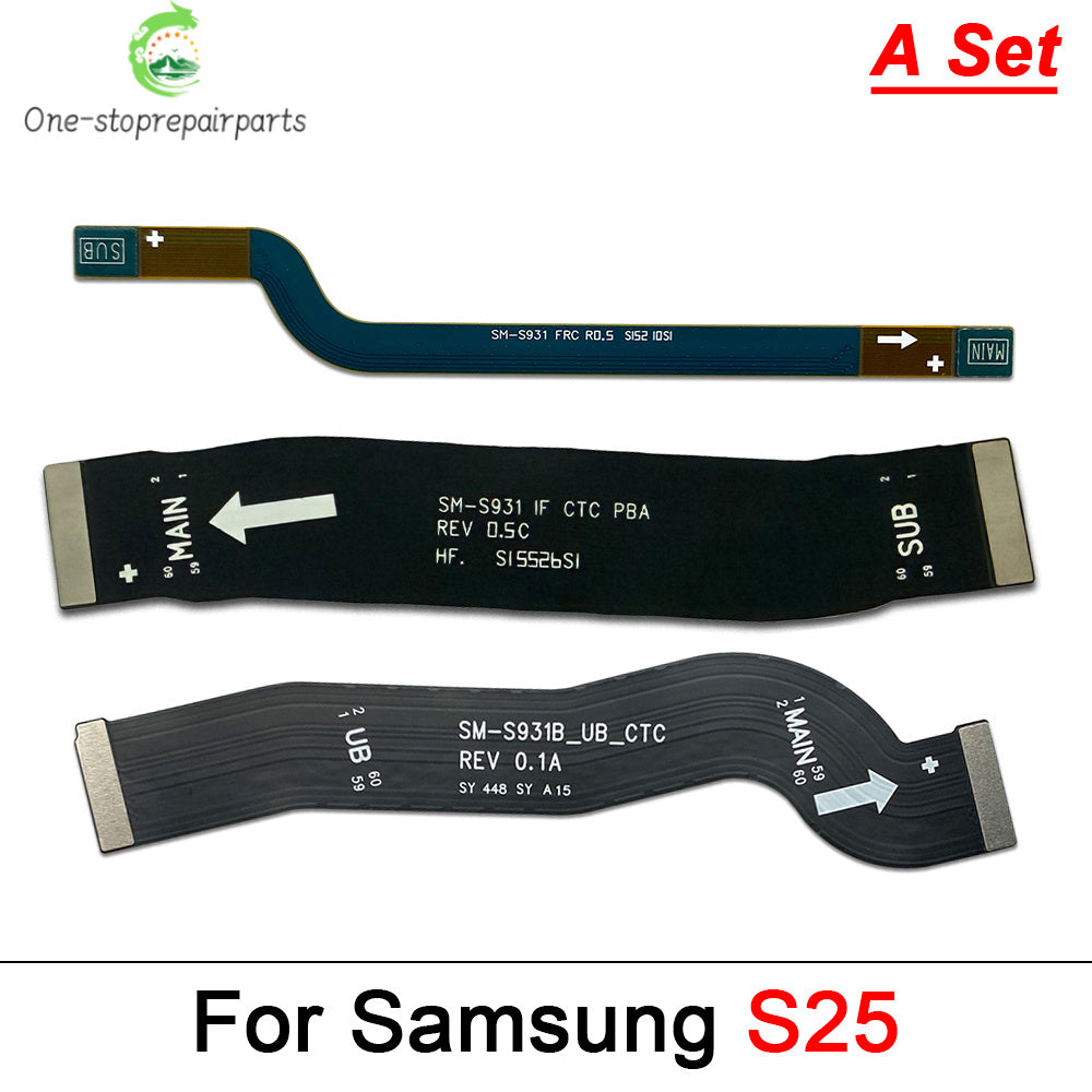 Main Board Mainboard LCD WiFi Signal Antenna Connector Board Flex Cable For Samsung S21 S22 S23 S24 S25 Plus Ultra 4G 5G Samsung phone repair parts