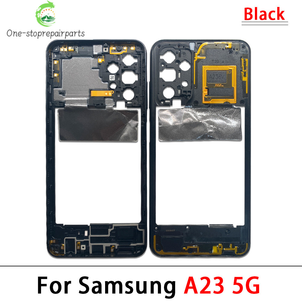 New For Samsung A23 A42 4G 5G Middle Frame Holder Housing Replacement Repair Parts Samsung phone repair parts