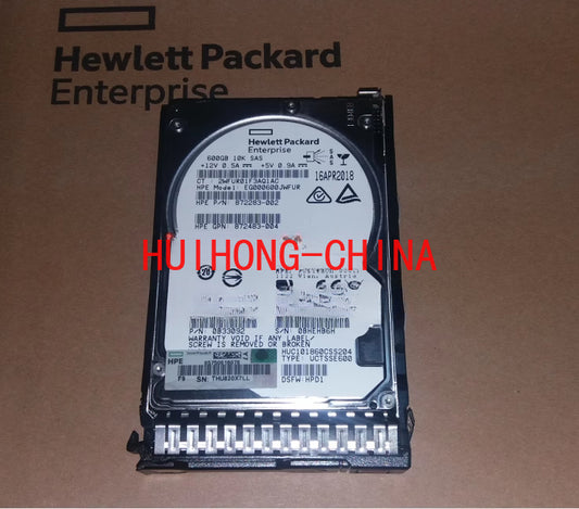 Servicer HP HPE 872477-B21 600GB 12G SAS 2.5 10K Hard Drive 872736-001 Original Disassembly
