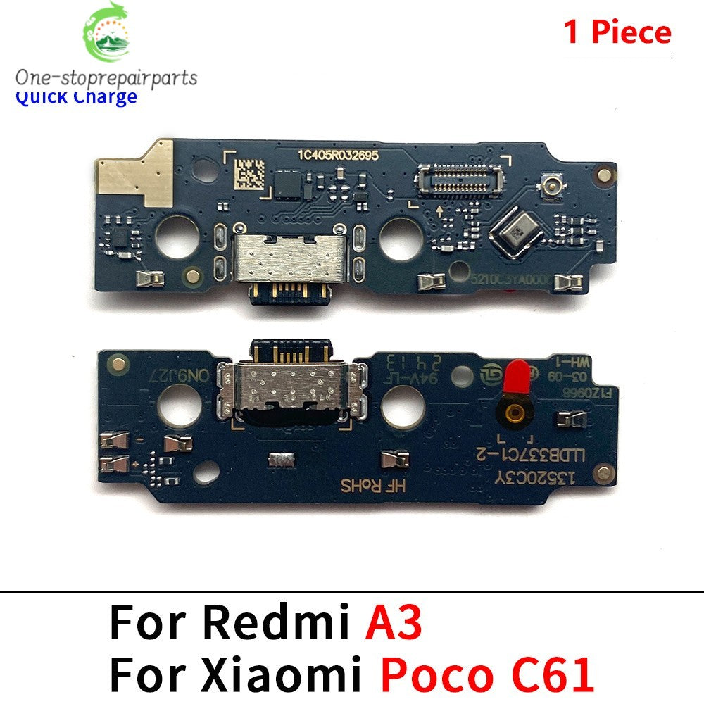 New For Redmi A1 A2 A3 Plus A5 A7 Pro 4G USB Charging Board Port Dock Charger Connector Flex Cable Redmi phone repair parts