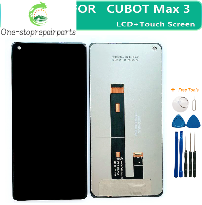 100% New Original 6.95 Inch For Cubot Max 3 LCD&Touch Screen Digitizer Display Screen Assembly Replacement Cubot MAX3 Phone Other Brand Phone repair parts