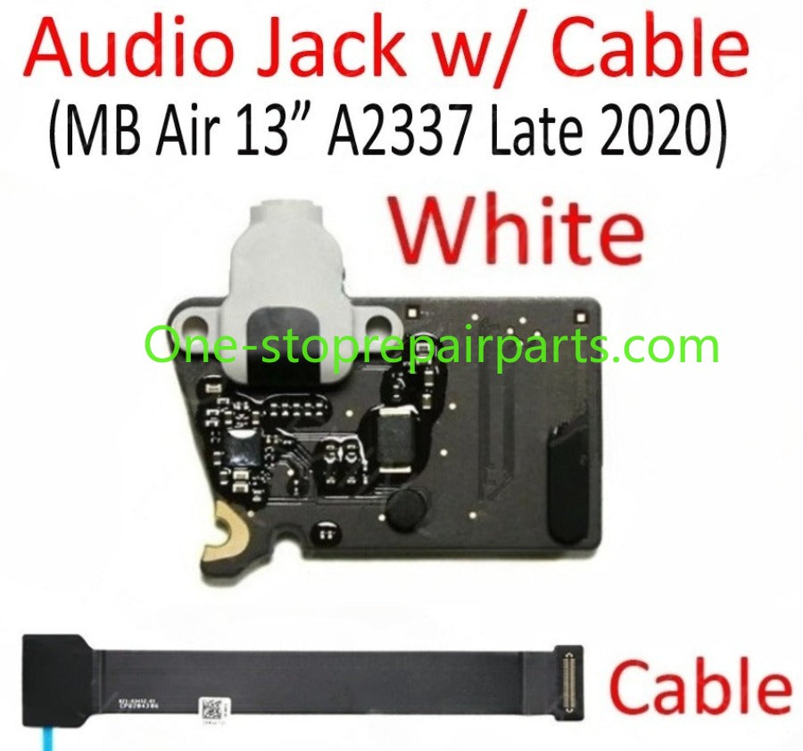 New A2337 Audio Jack Board with Flex Cable for Macbook Air Retina 13" A2337 Headphone Jack Board Late 2020 Year Macbook repair parts