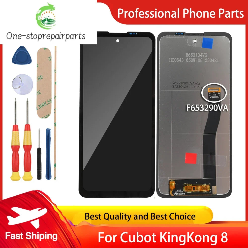 Original For Cubot KingKong 8 LCD Display Touch Screen Digitizer Assembly Replacement Cubot King Kong 8 Display LCD Free Tools Other brand Phone repair parts
