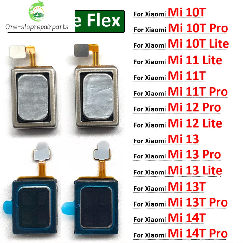 Front Top Earpiece Earphone Ear Speaker Sound Receiver For Xiaomi Mi 10T 11 11T 12 12T 13 13T 14T Lite Pro  Xiaomi  Xiao mi phone repair parts
