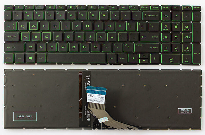 (Shipping fee not include)适用HPfor惠普15-DA 15-DB 15-DX 15-DS 15-CS Q229 C135 C136 键盘