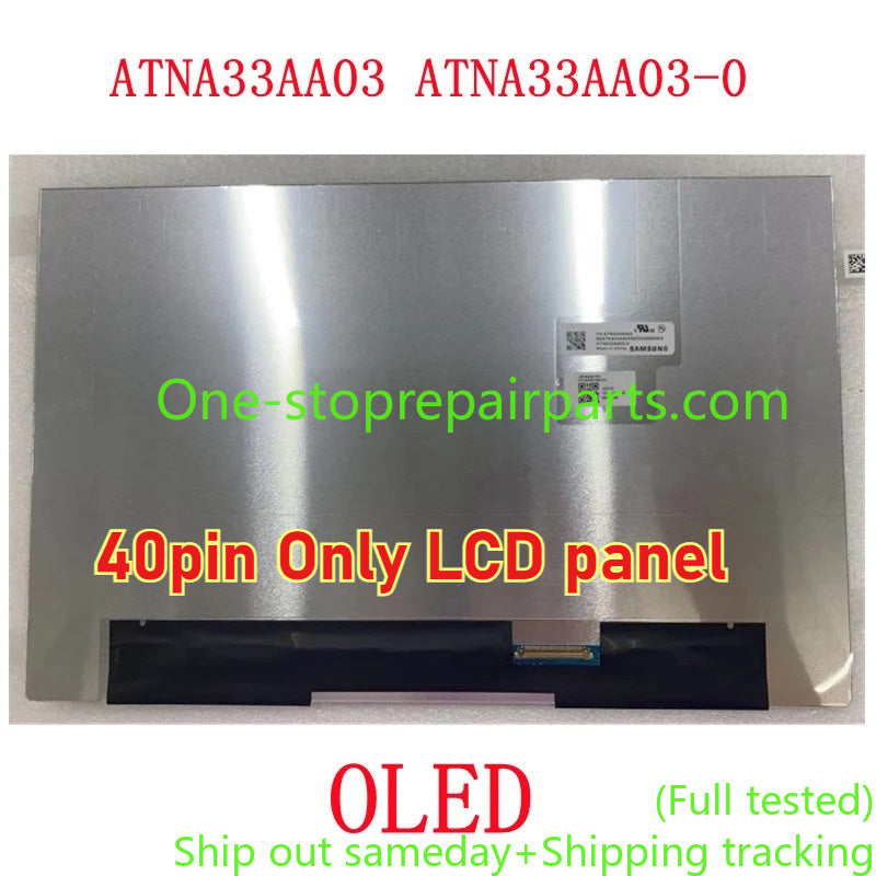 13.3"  ATNA33AA03 ATNA33AA03-0 2880×1800 OLED LCD display 2.8K OLED touch screen assembly  for ASUS Zenbook S 13 X13 UM5302T UX325UAZ UM5302TA UM5302 33XC11 ASUS laptop repair parts