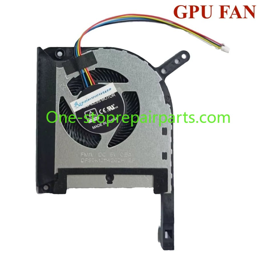 GPU CPU Cooling Fan For ASUS TUF Gaming A15 FA506IV FA506IU FA506IH FX506 IU FX506LH Cooler Radiator Laptop Parts 13NR00S0M09011 ASUS laptop repair parts