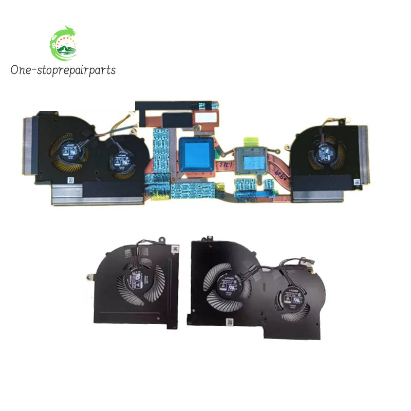 NEW Original Laptop CPU GPU Cooling Fan With Heatsink For MSI GS65 STEALTH MS-16Q4 MS 16Q4 MS 16Q5 MSI laptop repair parts